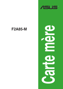Asus F2A85-M/CSM Motherboard Manuel utilisateur