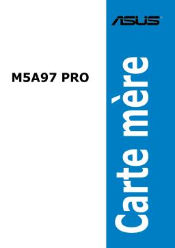 Asus M5A97 PRO Motherboard Manuel utilisateur