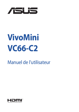 Asus VivoMini VC66-C2 Mini PC Manuel utilisateur