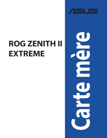 Asus ROG Zenith II Extreme Motherboard Manuel utilisateur | Fixfr