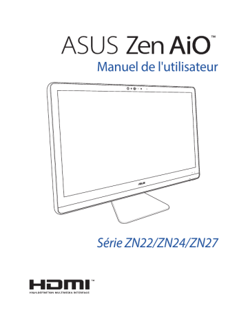 ZN240ICGT | Zen AiO ZN240IC | Zen AiO 27 ZN270 | Zen AiO ZN241IC | ZN220ICGT | Asus Zen AiO Pro 22 Z220 All-in-One PC Manuel utilisateur | Fixfr
