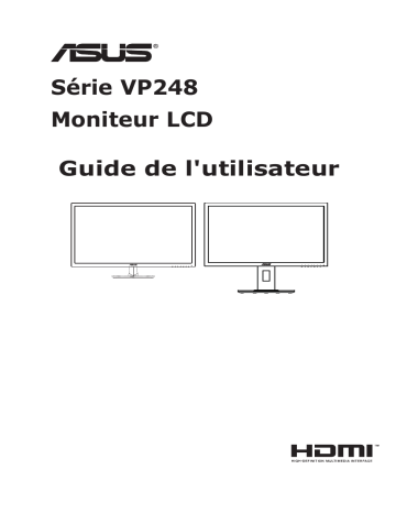 VP248QG | Asus VP248H Monitor Mode d'emploi | Fixfr