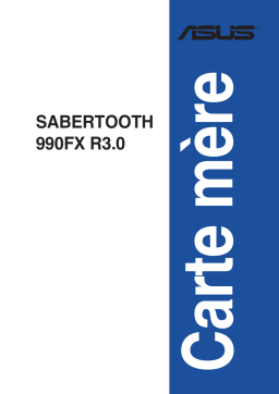 Asus TUF SABERTOOTH 990FX R3.0 Motherboard Manuel utilisateur