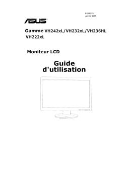 Asus VH242HL-P Monitor Mode d'emploi