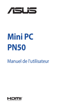 Asus Mini PC PN50 Desktop Manuel utilisateur