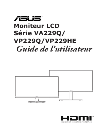 VP229HEY | VP229HE | VA229QSB | Asus VP229Q Monitor Mode d'emploi | Fixfr