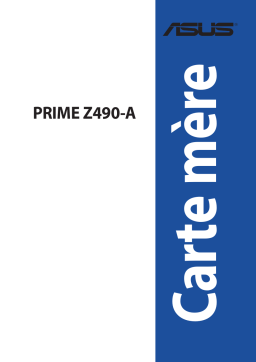 Asus PRIME Z490-A Motherboard Manuel utilisateur