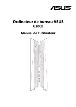 Asus ROG G20CB Oculus Ready Tower PC Manuel utilisateur