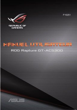 Asus ROG Rapture GT-AC5300 Aura Sync accessory Manuel utilisateur