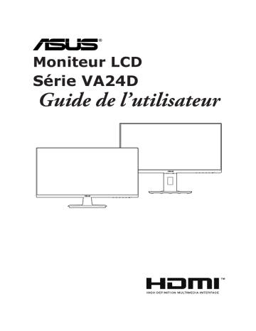 VA24DQLB-W | Asus VA24DQLB Monitor Mode d'emploi | Fixfr