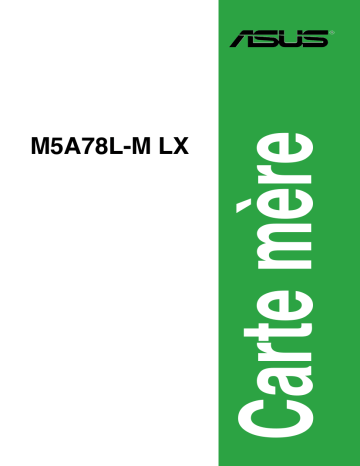 Asus M5A78L-M LX/BR Motherboard Manuel utilisateur | Fixfr