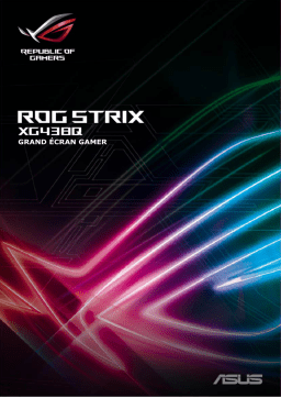 Asus ROG Strix XG438Q Aura Sync accessory Mode d'emploi