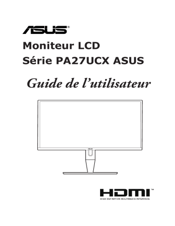 Asus ProArt Display PA27UCX-K All-in-One PC Mode d'emploi | Fixfr