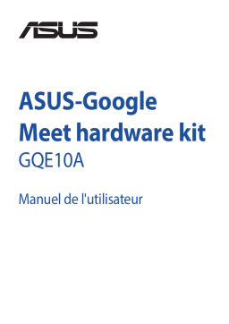 Asus - Google Meet hardware kit Mini PC Manuel utilisateur
