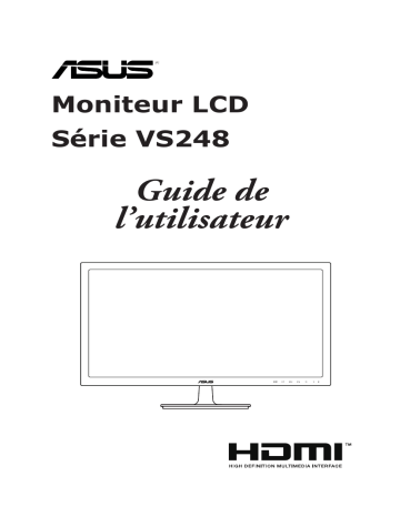 VS248HR | Asus VS248H-P Monitor Manuel utilisateur | Fixfr