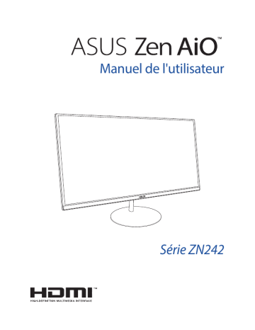 Asus Zen AiO 24 ZN242 Special Edition All-in-One PC Manuel utilisateur | Fixfr