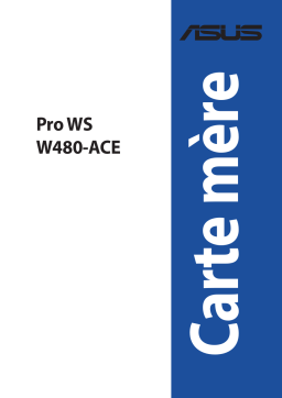 Asus Pro WS W480-ACE Motherboard Manuel utilisateur