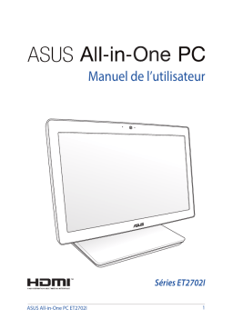 Asus ET2702IGKH All-in-One PC Manuel utilisateur