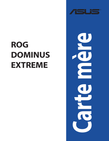 Asus ROG Dominus Extreme Motherboard Manuel utilisateur | Fixfr