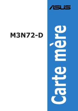 Asus M3N72-D Motherboard Manuel utilisateur
