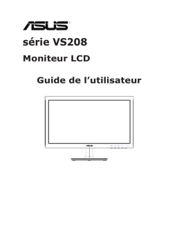 Asus VS208N-P Monitor Manuel utilisateur