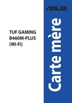 Asus TUF GAMING B460M-PLUS (WI-FI) Motherboard Manuel utilisateur