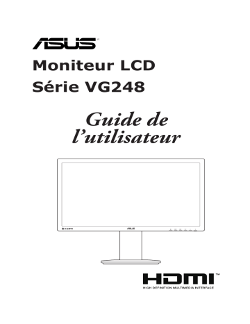 Asus VG248QZ Monitor Mode d'emploi | Fixfr