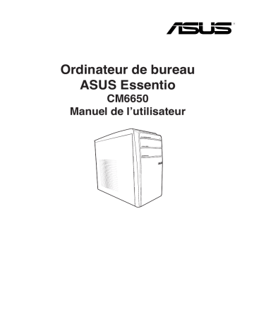 Asus Essentio CM6650 Tower PC Manuel utilisateur | Fixfr