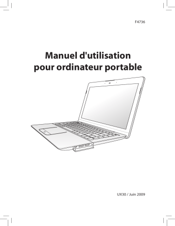 Asus UX30 Laptop Manuel utilisateur | Fixfr