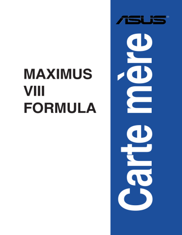 Asus ROG MAXIMUS VIII FORMULA Aura Sync accessory Manuel utilisateur | Fixfr
