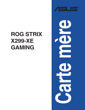 Asus ROG STRIX X299-XE GAMING Motherboard Manuel utilisateur | Fixfr