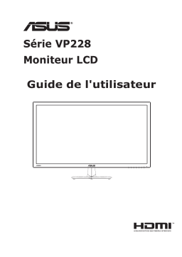 Asus VP228N Monitor Mode d'emploi