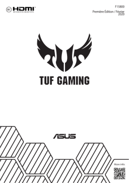 Asus TUF Gaming A15 Laptop Manuel utilisateur