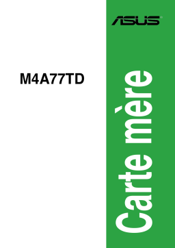 Asus M4A77TD Motherboard Manuel utilisateur