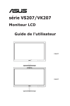 ASUS VS207/VK207 Guide de l'utilisateur + IA Chat