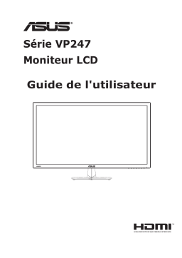 Asus VP247HAE Monitor Mode d'emploi