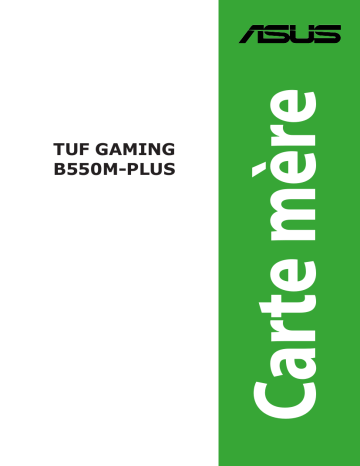 Asus TUF GAMING B550M-PLUS Motherboard Manuel utilisateur | Fixfr