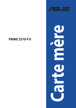 Asus PRIME Z370-P II Motherboard Manuel utilisateur