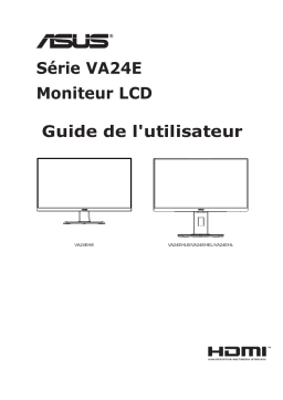 Asus VA24EHEL Monitor Mode d'emploi