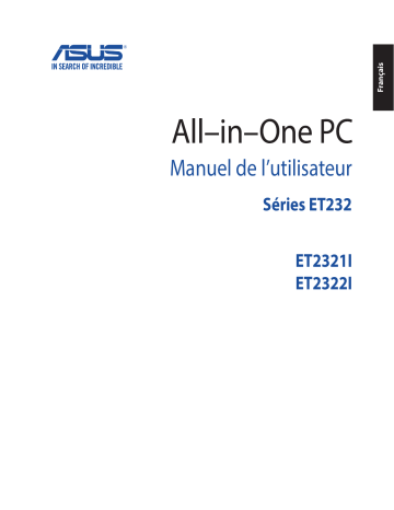 ET2321IUTH | ET2321INKH | ET2322IUKH | ET2321IUKH | ET2322INTH | ET2322IUTH | ET2322INKH | Asus ET2321INTH All-in-One PC Manuel utilisateur | Fixfr