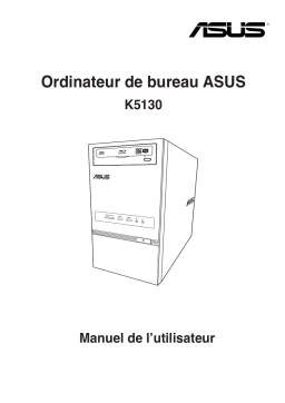 Asus K5130 Tower PC Manuel utilisateur