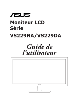 Asus VS229NA-W Monitor Manuel utilisateur