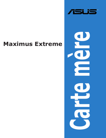 Asus MAXIMUS EXTREME Motherboard Manuel utilisateur | Fixfr