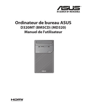 PRO D320MT | Asus BM5CD Desktop Manuel utilisateur | Fixfr