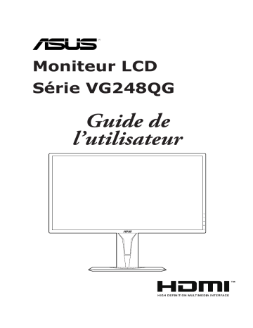 Asus VG248QG Monitor Mode d'emploi | Fixfr