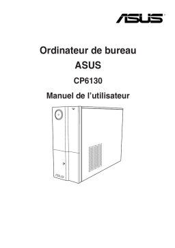 Asus CP6130 Tower PC Manuel utilisateur