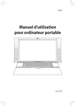 Asus NX90Jn Laptop Manuel utilisateur