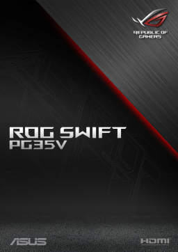 Asus ROG SWIFT PG35VQ Aura Sync accessory Mode d'emploi