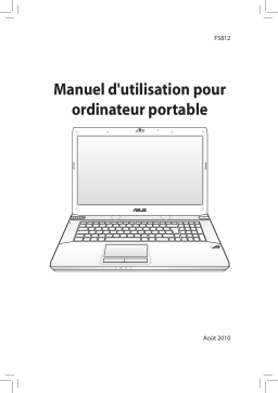 Asus ROG G73Jw Laptop Manuel utilisateur