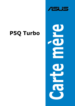 Asus P5Q Turbo Motherboard Manuel utilisateur